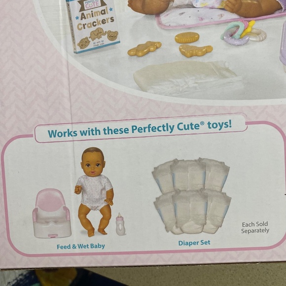 Perfectly Cute Just Like Mommy Baby Doll Pretend Diaper Bag Play Set 12 PCS  NEW - Picture 7 of 7
